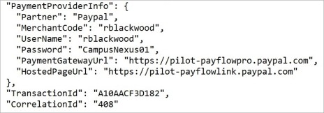 LogObject output